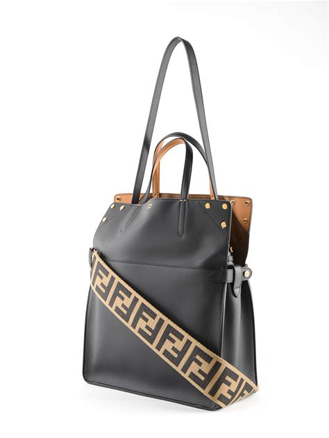 fendi flip bag regular|Fendi black tote bag.